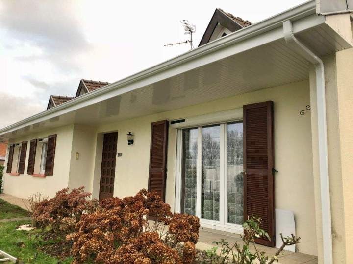 Gouttière en aluminium Cambrai